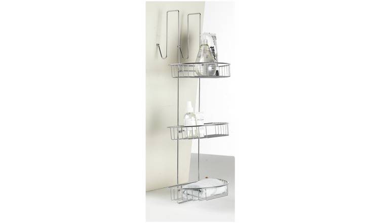 Buy Argos Home 3 Tier Wall Mounted Chrome Shower Caddy