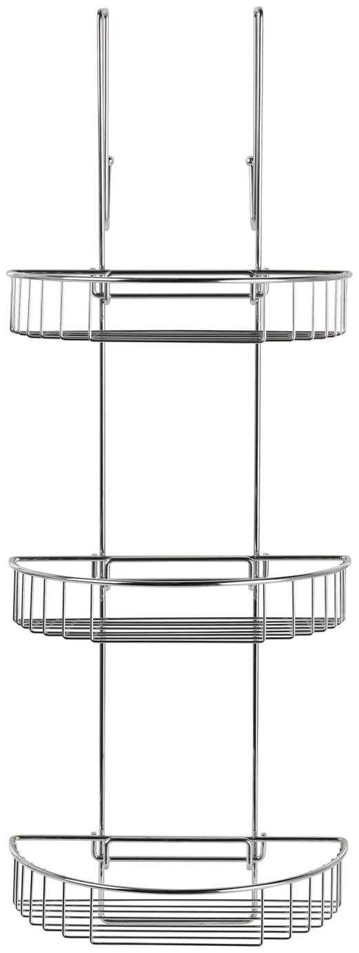 Argos Home 3 Tier Extra Large Chrome Shower Caddy Reviews