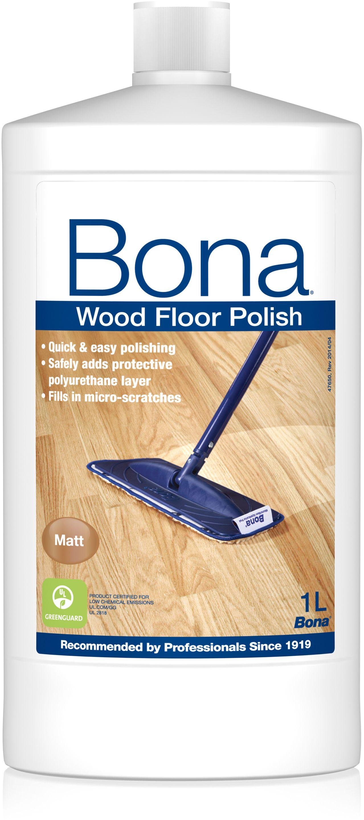 Bona 1L Wood Floor Polish - Matt