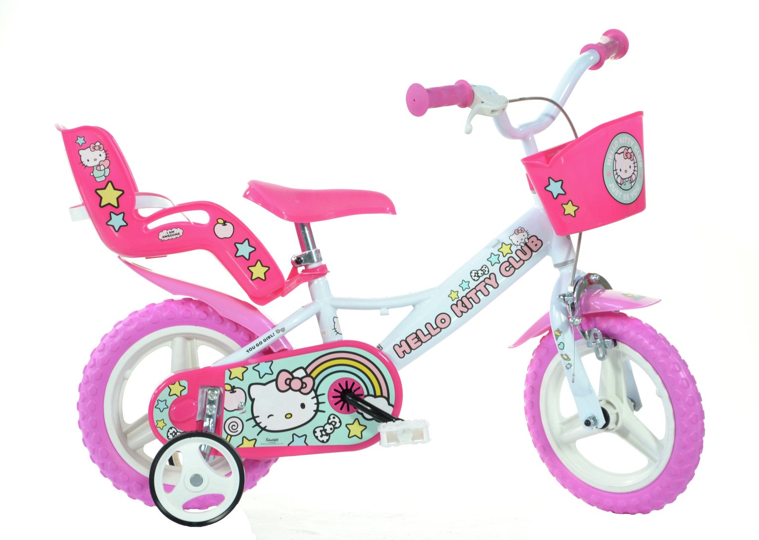 Hello Kitty 12 inch Wheel Size Kids Bike