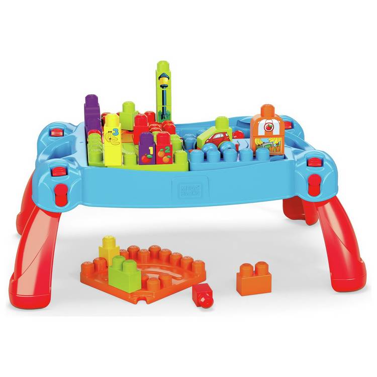 Mega Bloks First Builders Build 'n' Learn Table 0