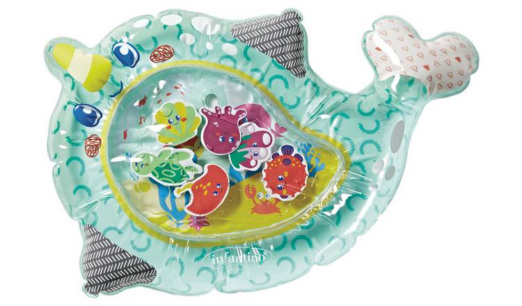 Infantino Pat and Play Water Mat, Narwhal