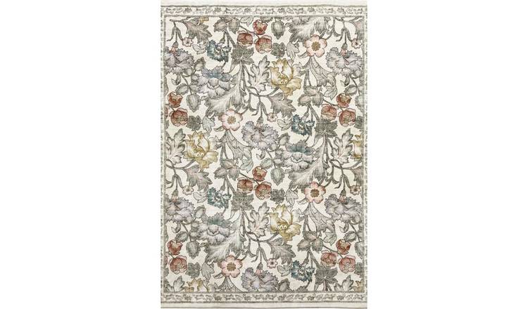 The Rugs Multicoloured Classical Natural Florals Rug - 120 x 160cm