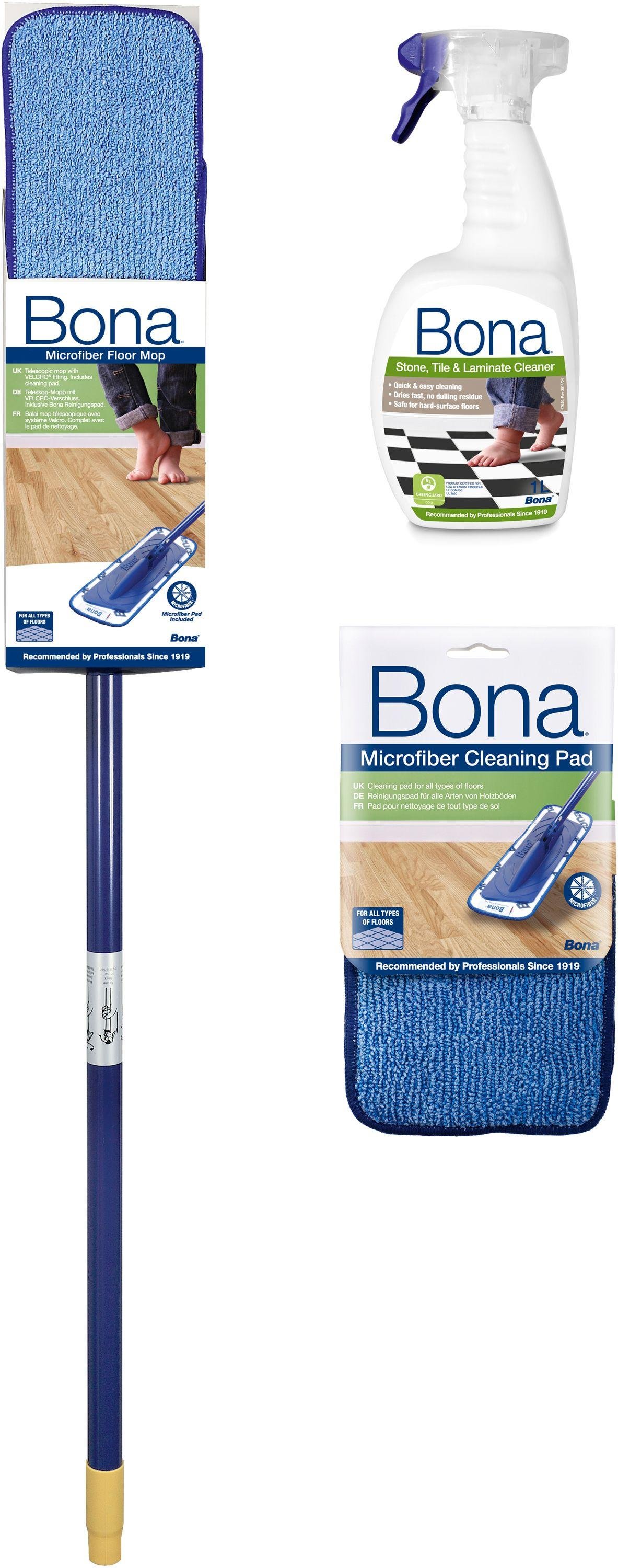 Bona Stone, Tile and Laminate Floor Cleaning Kit. Review