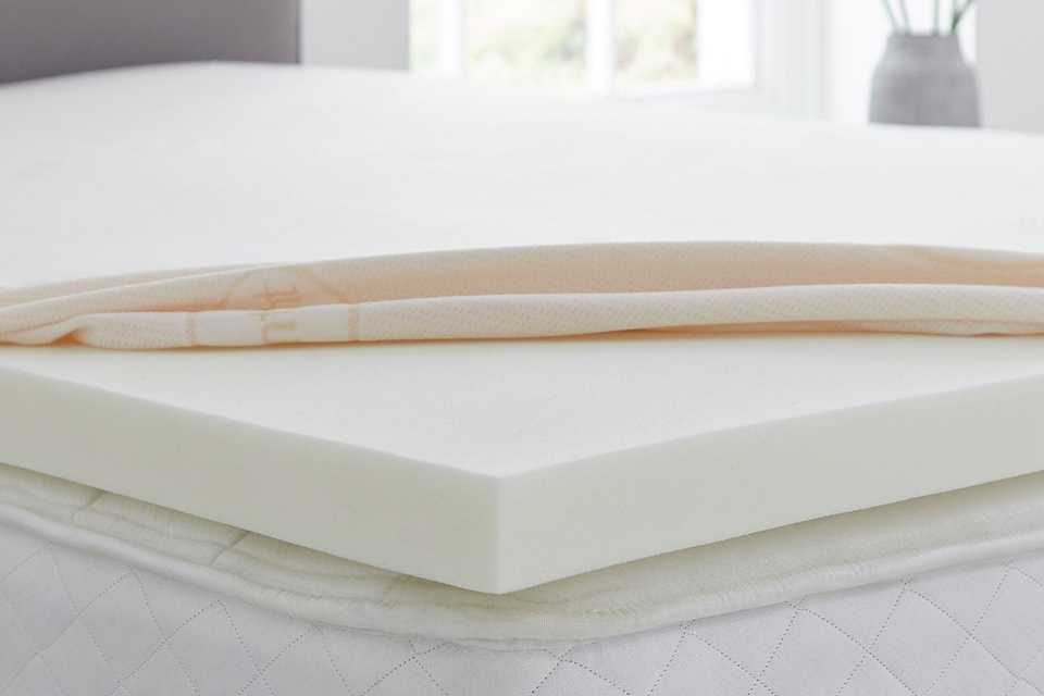 Single mattress topper discount argos