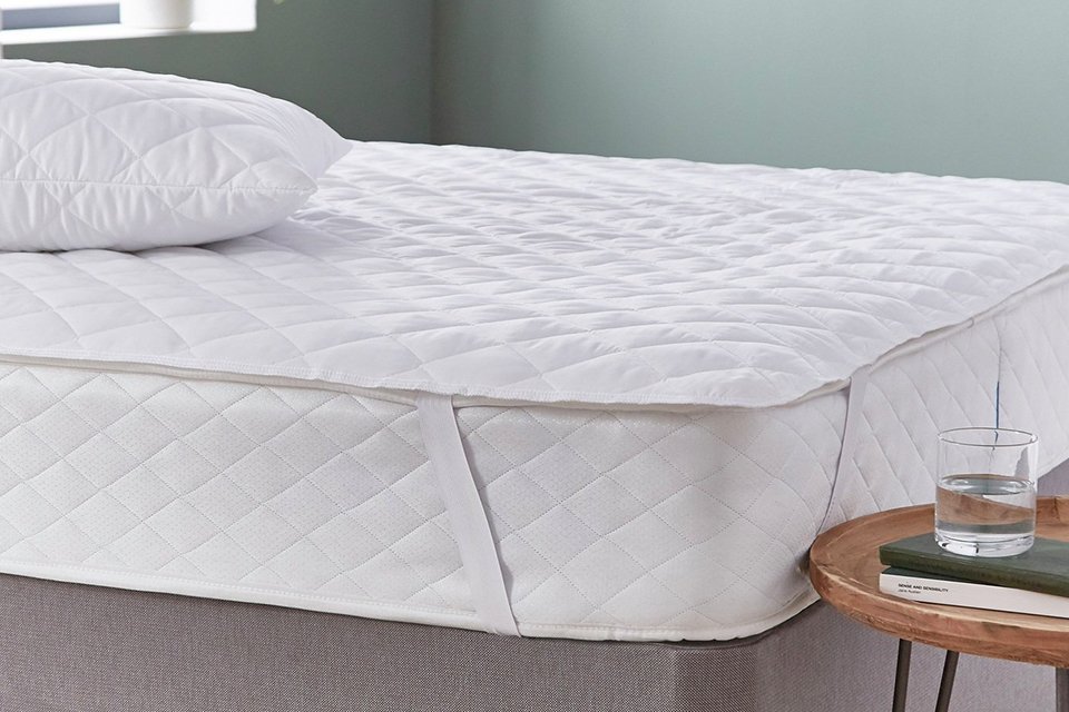 cot bed mattress topper argos