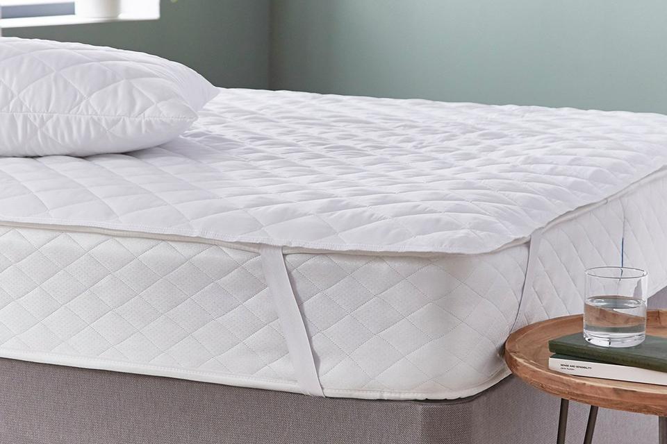 argos double mattress protectors