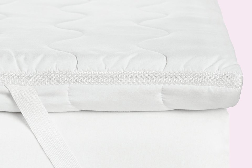 cot bed mattress topper argos