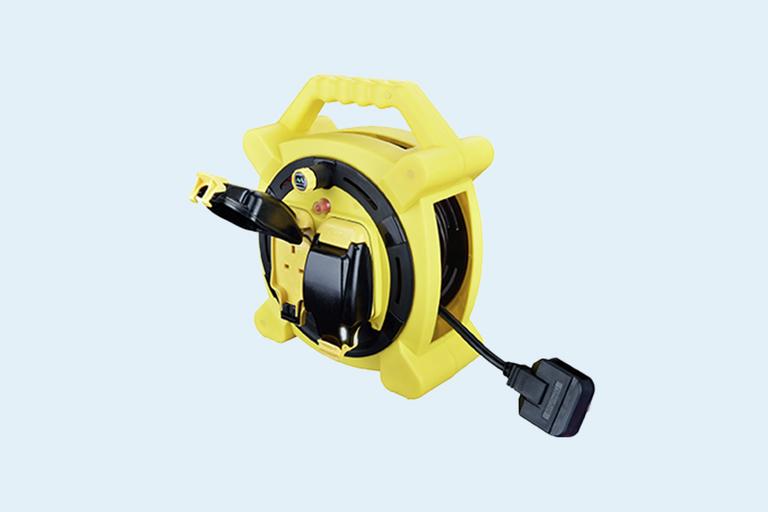 Outdoor cable reel.
