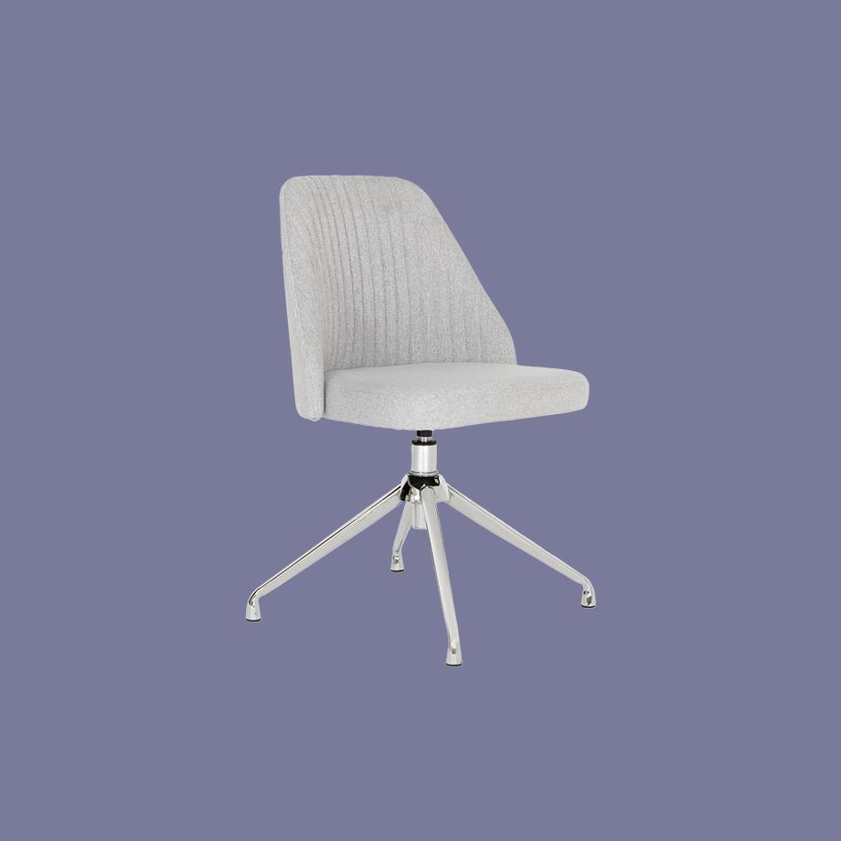 Image of a pale grey chair.