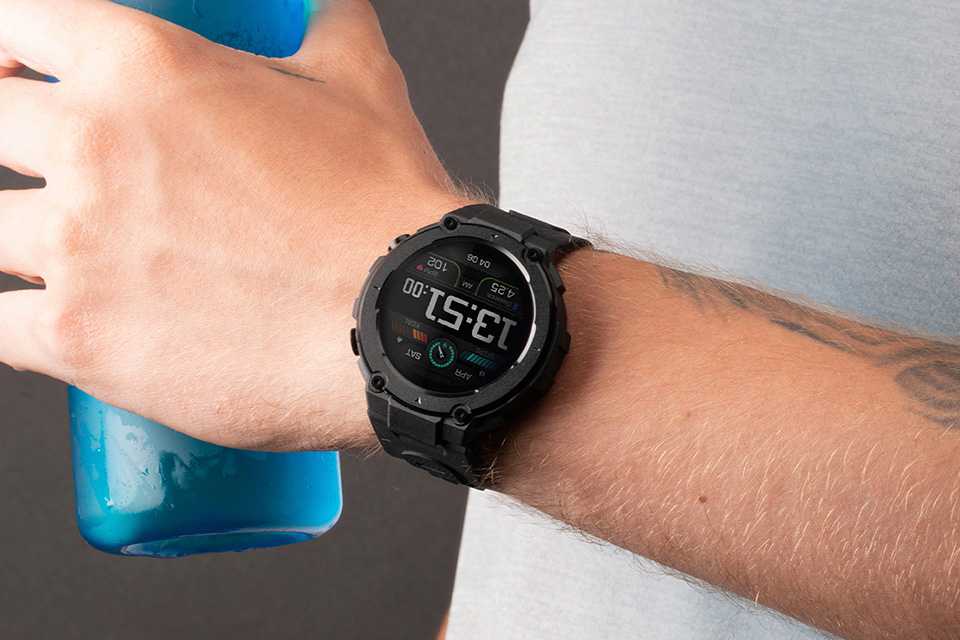 The Sekonda mens Alpine GPS Smart watch on a man's wrist. 