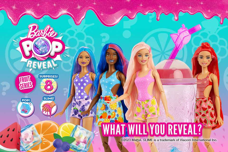 Barbie pop reveal.