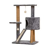 Cat furniture and scratchers.