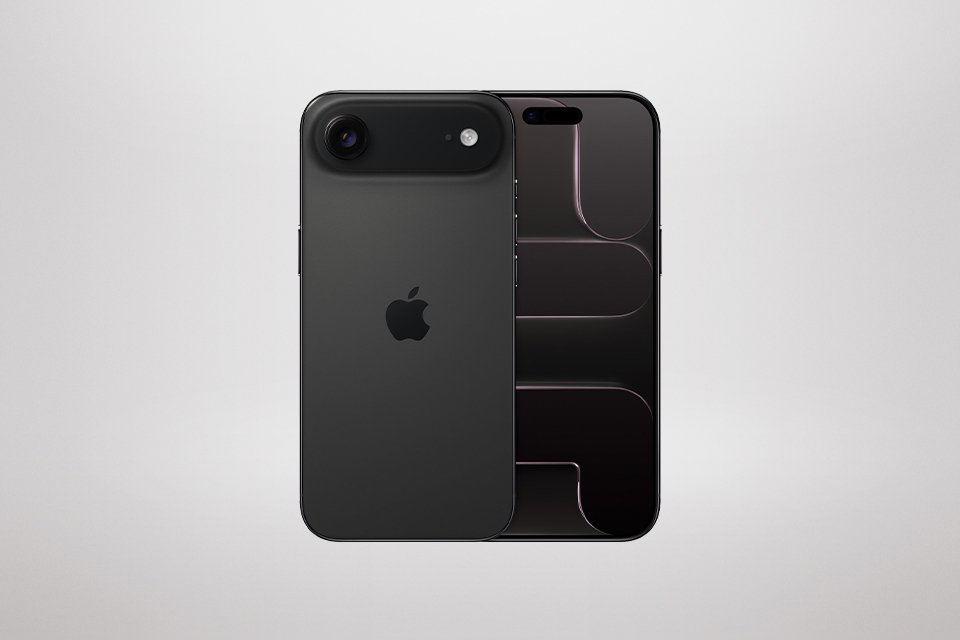 SIM Free iPhone Air 5G 256GB AI Mobile Phone - Space Black.