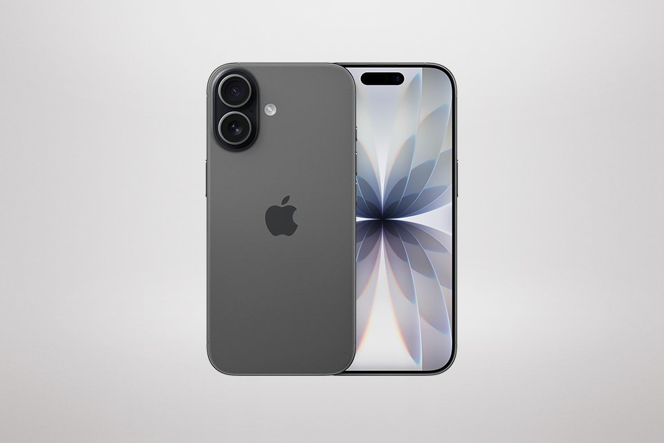 SIM Free iPhone 17 5G 256GB AI Mobile Phone - Black.