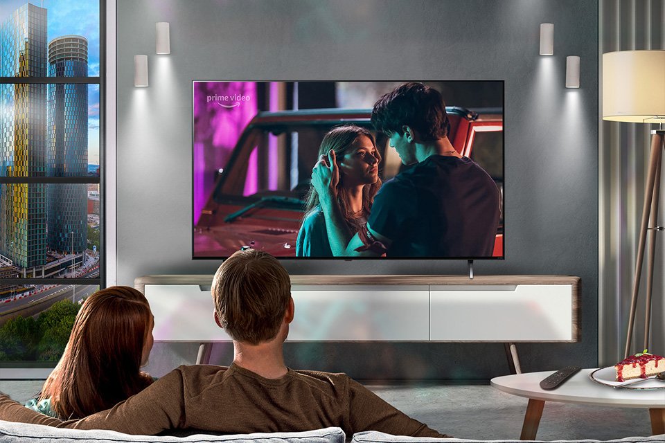 LG 65 Inch 65QNED776RB Smart 4K UHD HDR QNED Freeview TV.