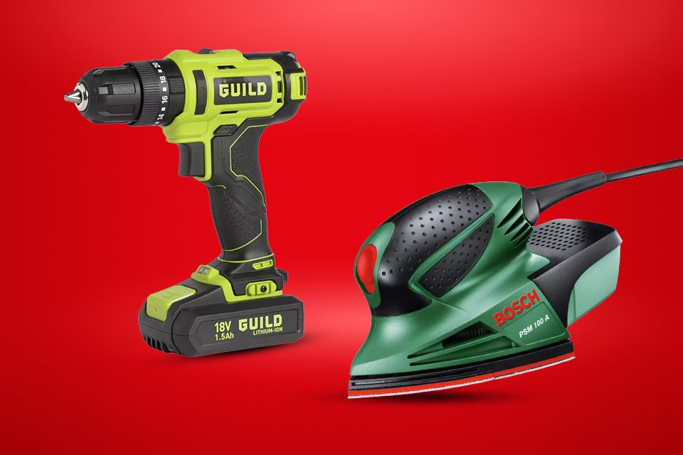 Shop our latest offers on DIY tools.