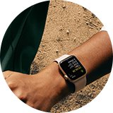 Apple Watch SE 3 GPS 40mm Aluminium Midnight Sport Band M/L.