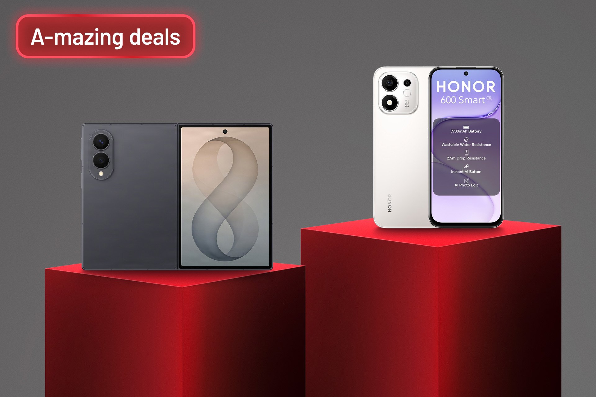 A-mazing deals. Save up to £300 on selected mobile phones.