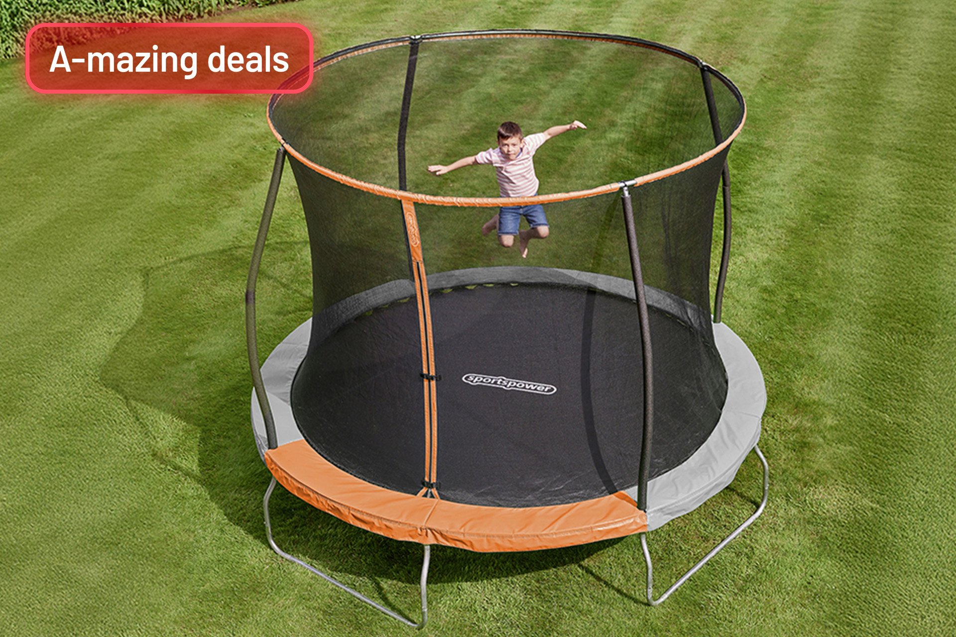A-mazing deals. Save up to 1/3 on selected outdoor toys. Shop savings across trampolines, ride-ons and more!