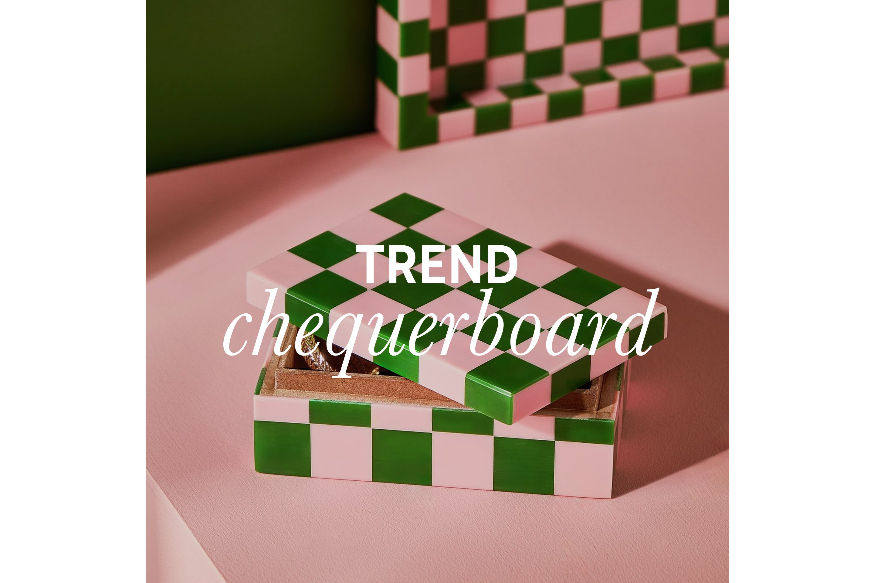 Trend chequerboard.