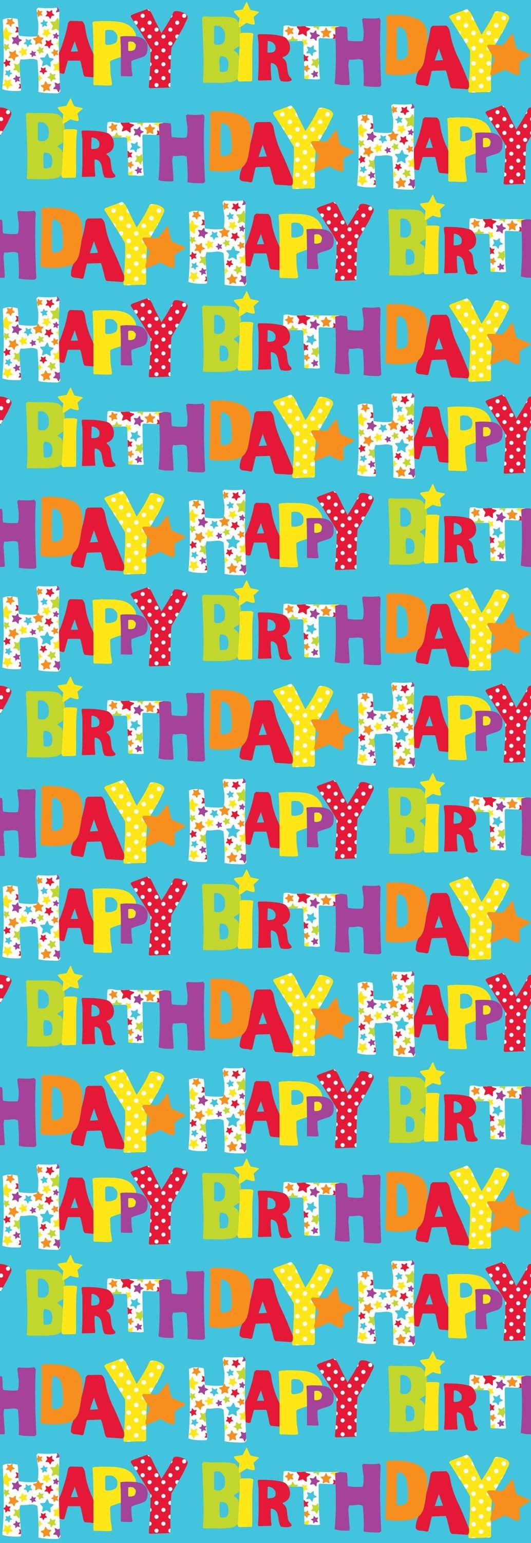 Happy Birthday 4 Metre Gift Wrap. Review