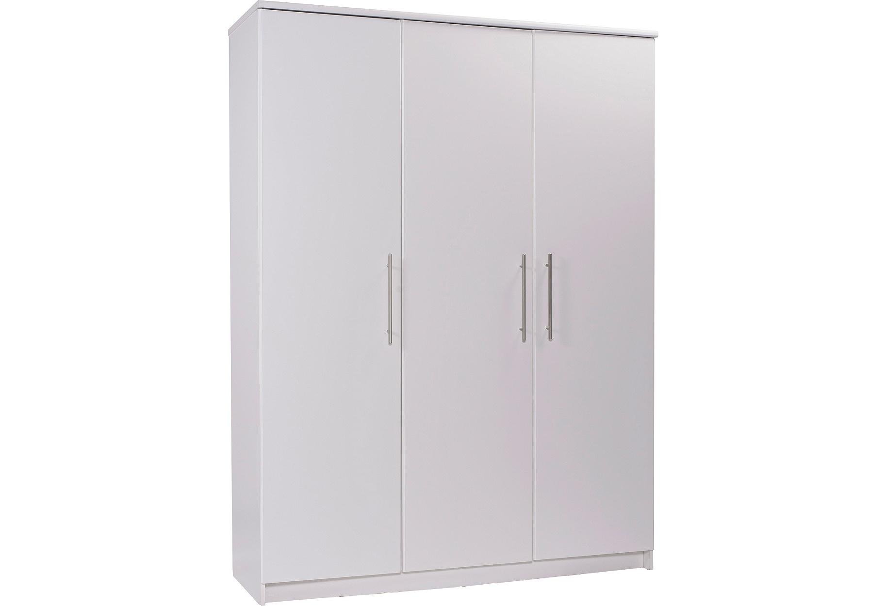 Argos Home Normandy 3 Door Wardrobe - White