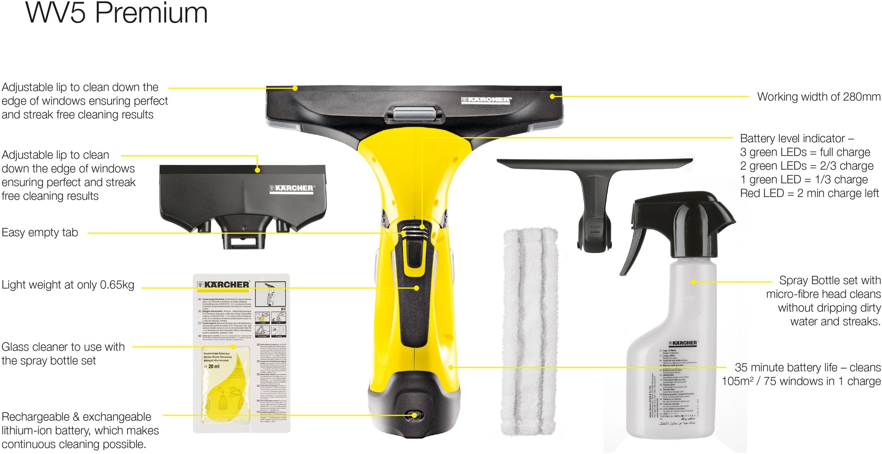 Karcher WV5 Premium Window Vacuum Reviews