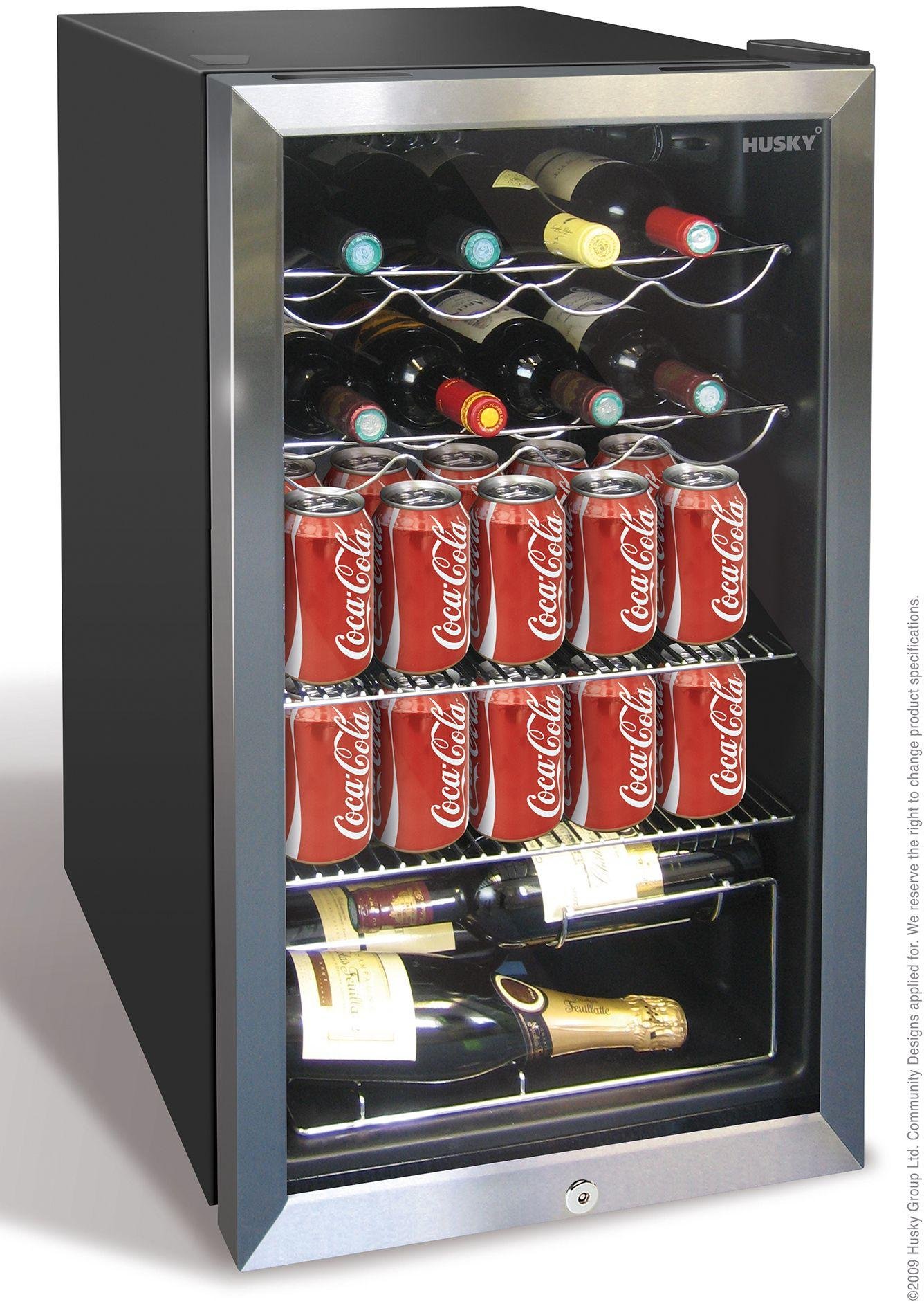 Husky HUSHM39HN Under Counter Wine Cooler Black Reviews