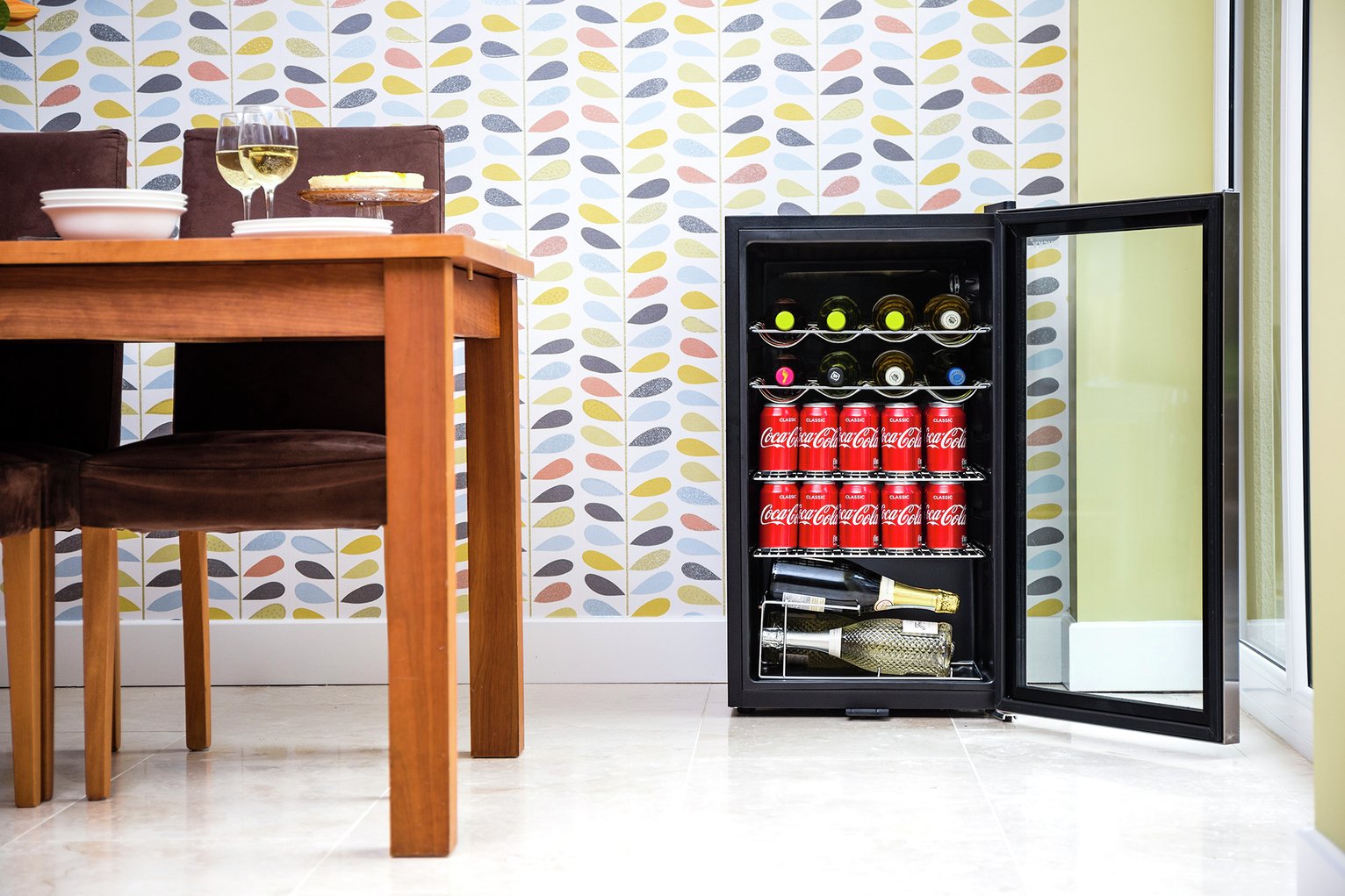 Husky HUSHM39HN Under Counter Wine Cooler Black Reviews