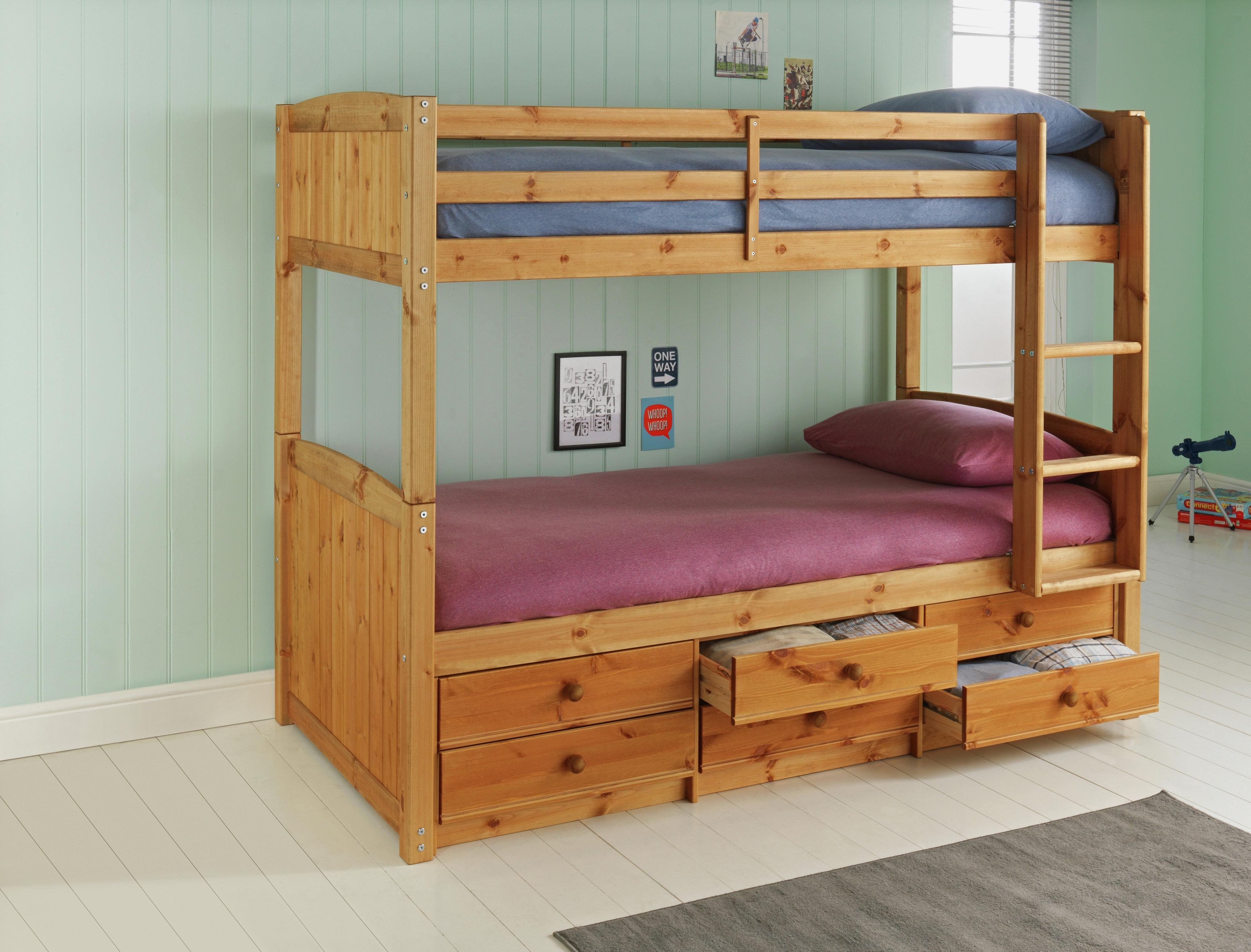 bunk beds with mattress argos