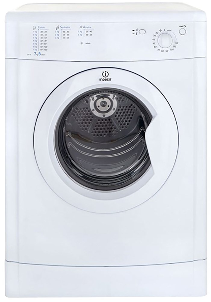 Indesit Eco-Time IDV75W 7KG Vented Tumble Dryer Review