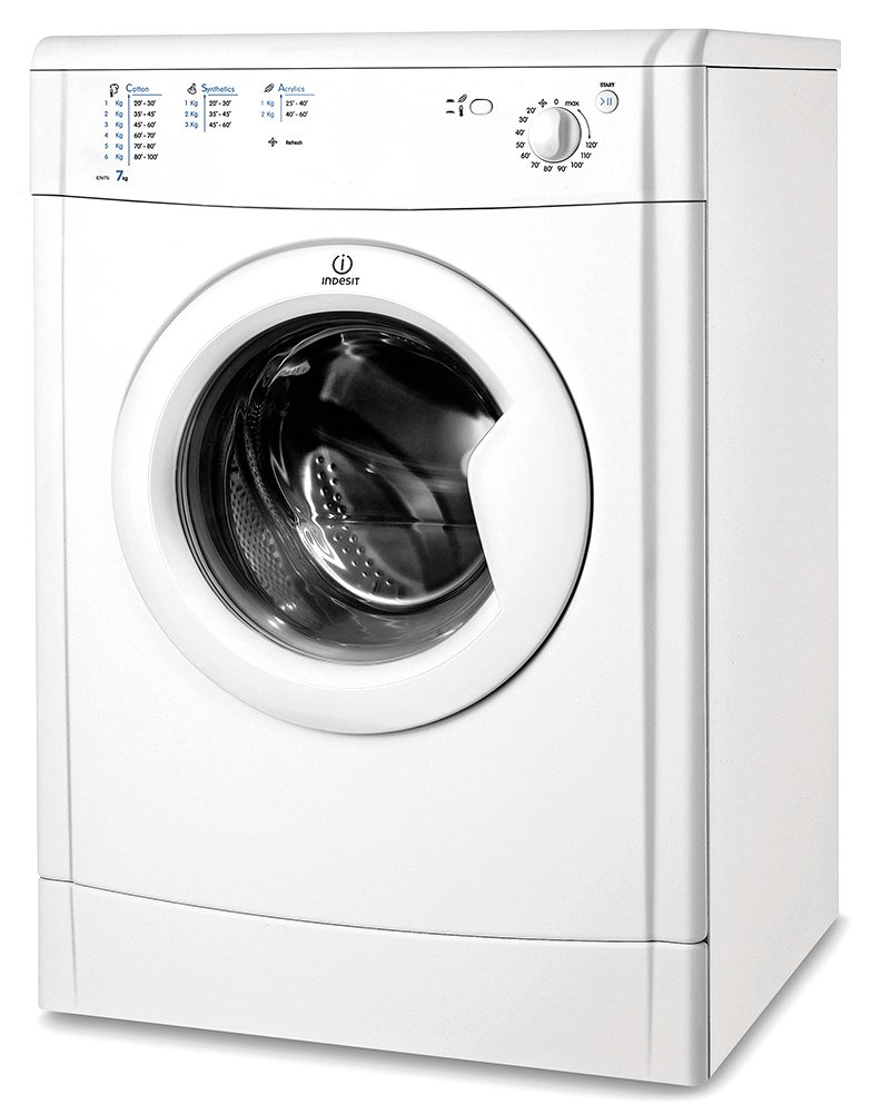 Indesit Eco-Time IDV75W 7KG Vented Tumble Dryer Review