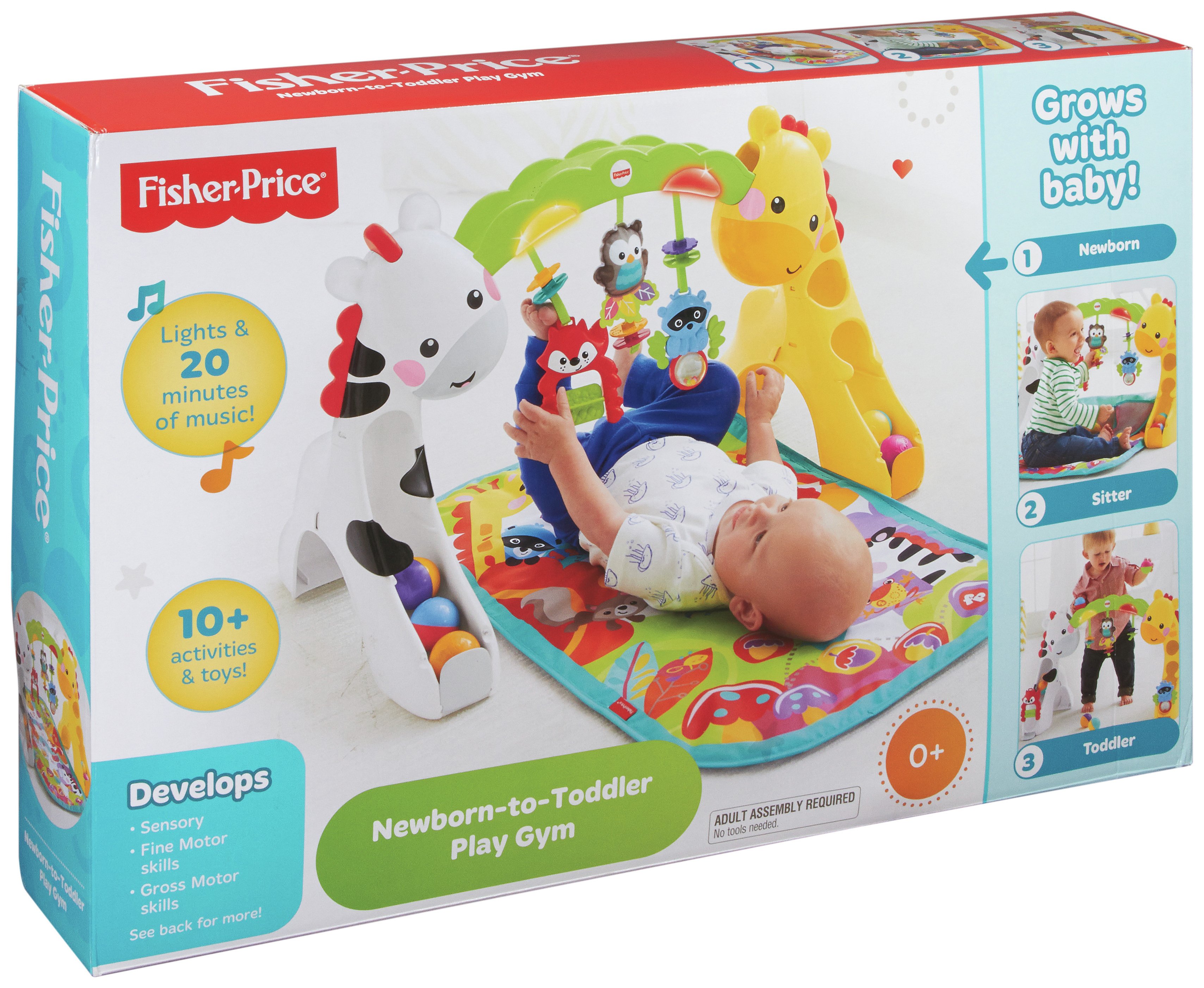 FisherPrice NewborntoToddler Play Gym Reviews