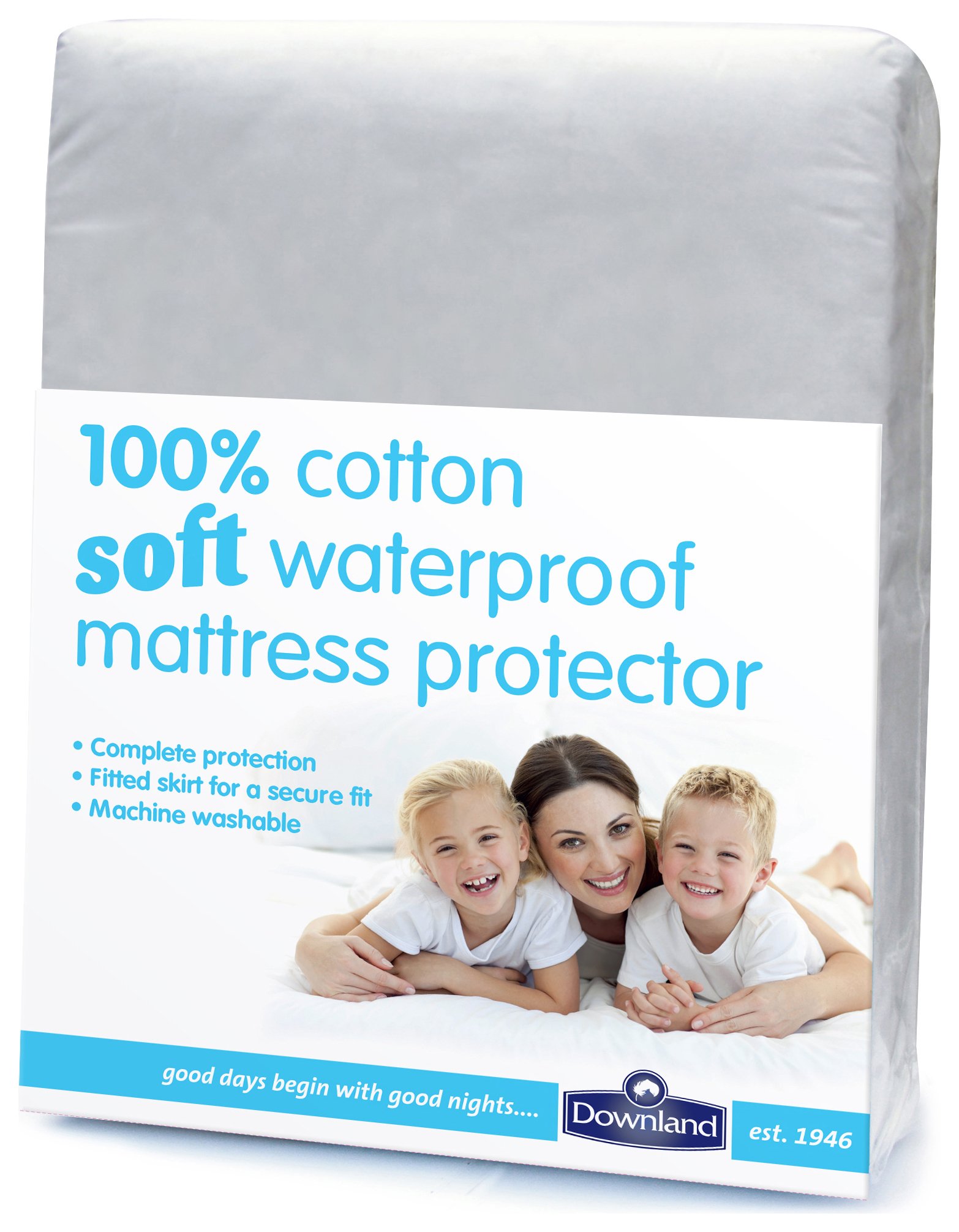 Downland Cotton Soft Mattress Protector - Kingsize