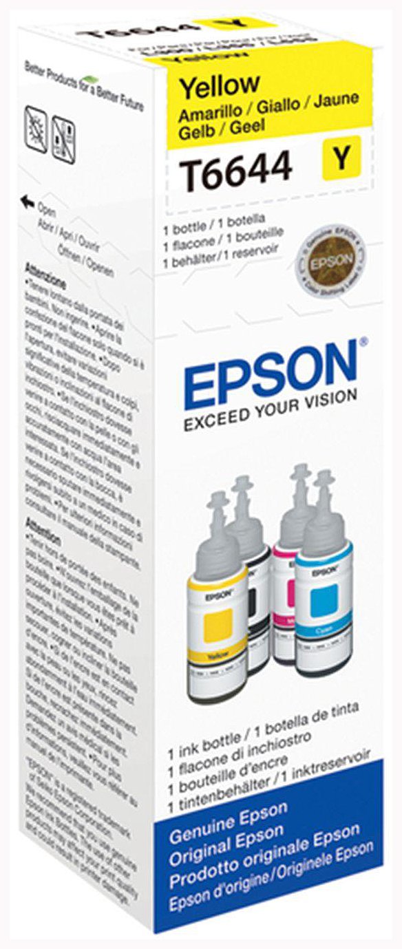 Epson EcoTank Yellow Ink Bottle (T6644)