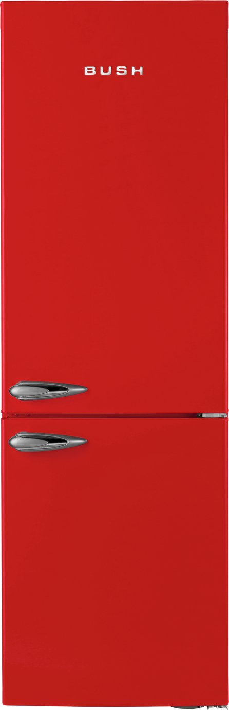 Bush Classic BFFF60 Frost Free Retro Fridge Freezer - Red