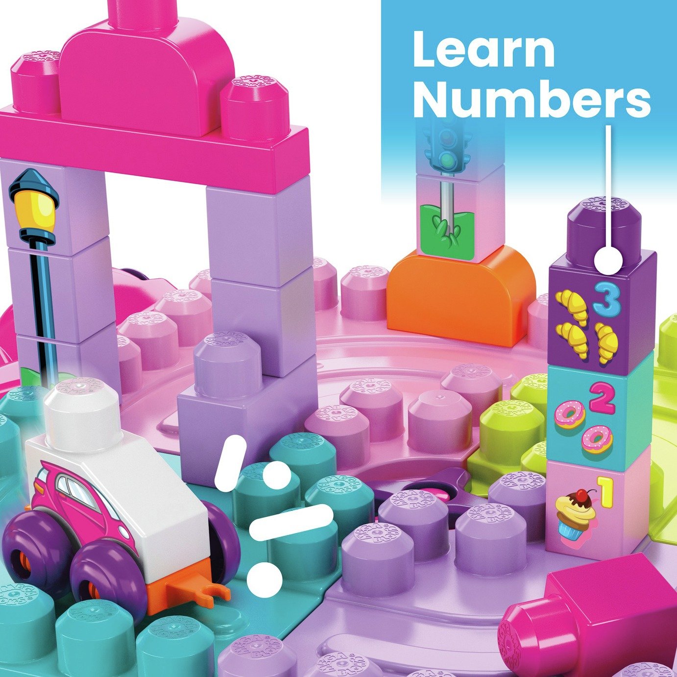 mega bloks table pink argos