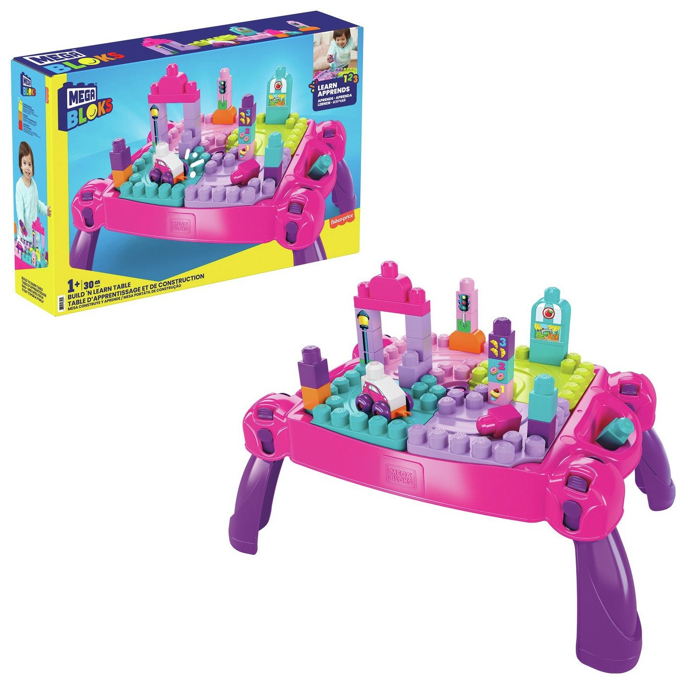 argos mega bloks table