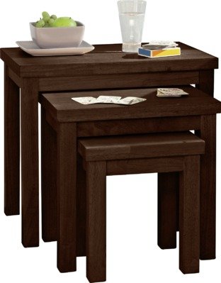 Argos Home Gloucester Nest of 3 Wooden Tables -Walnut Effect Review