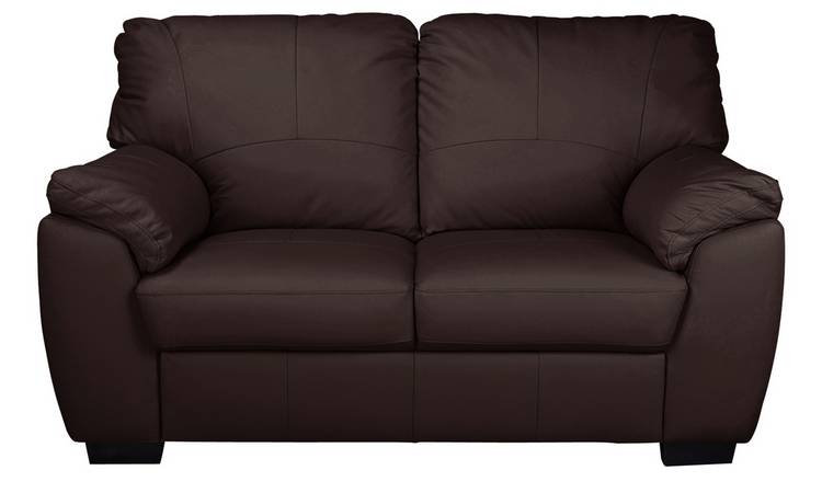 Leather recliner sofa online argos