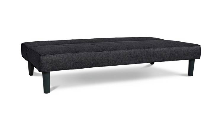 charcoal aero 2 seater sofa bed