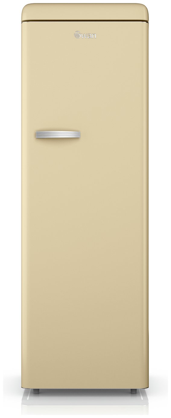 Swan SR11050CN Tall Retro Fridge - Cream