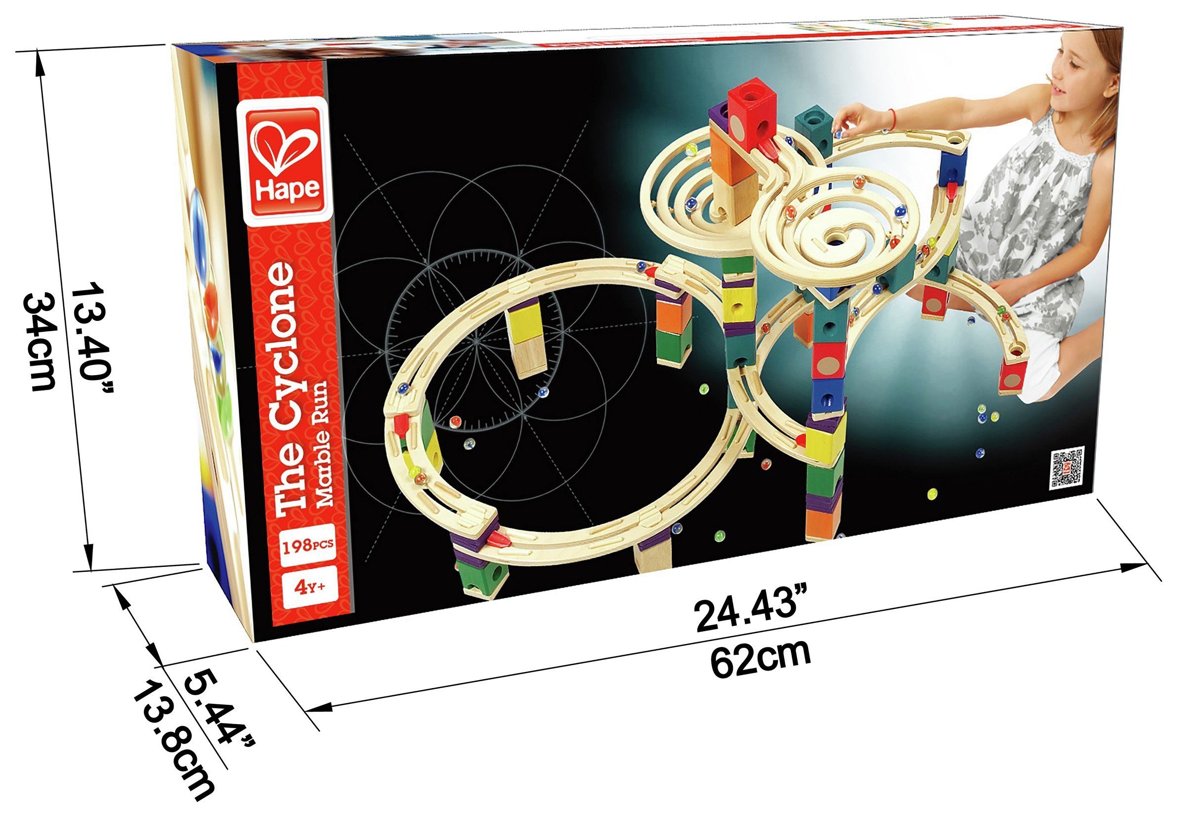 Hape Quadrilla Wooden Marble Run BuilderCyclone. Reviews