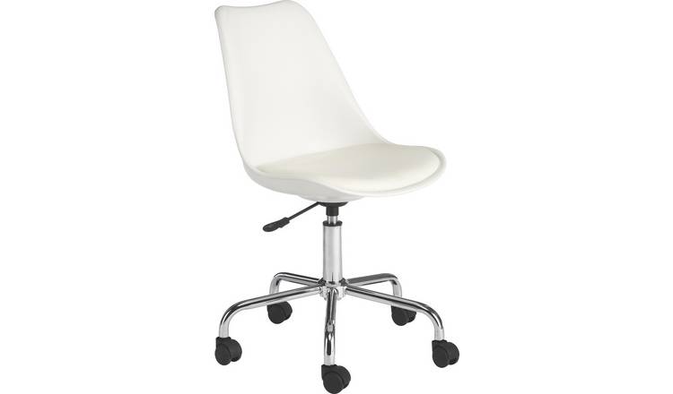 Buy Habitat Ginnie Office Chair White Office Chairs Argos