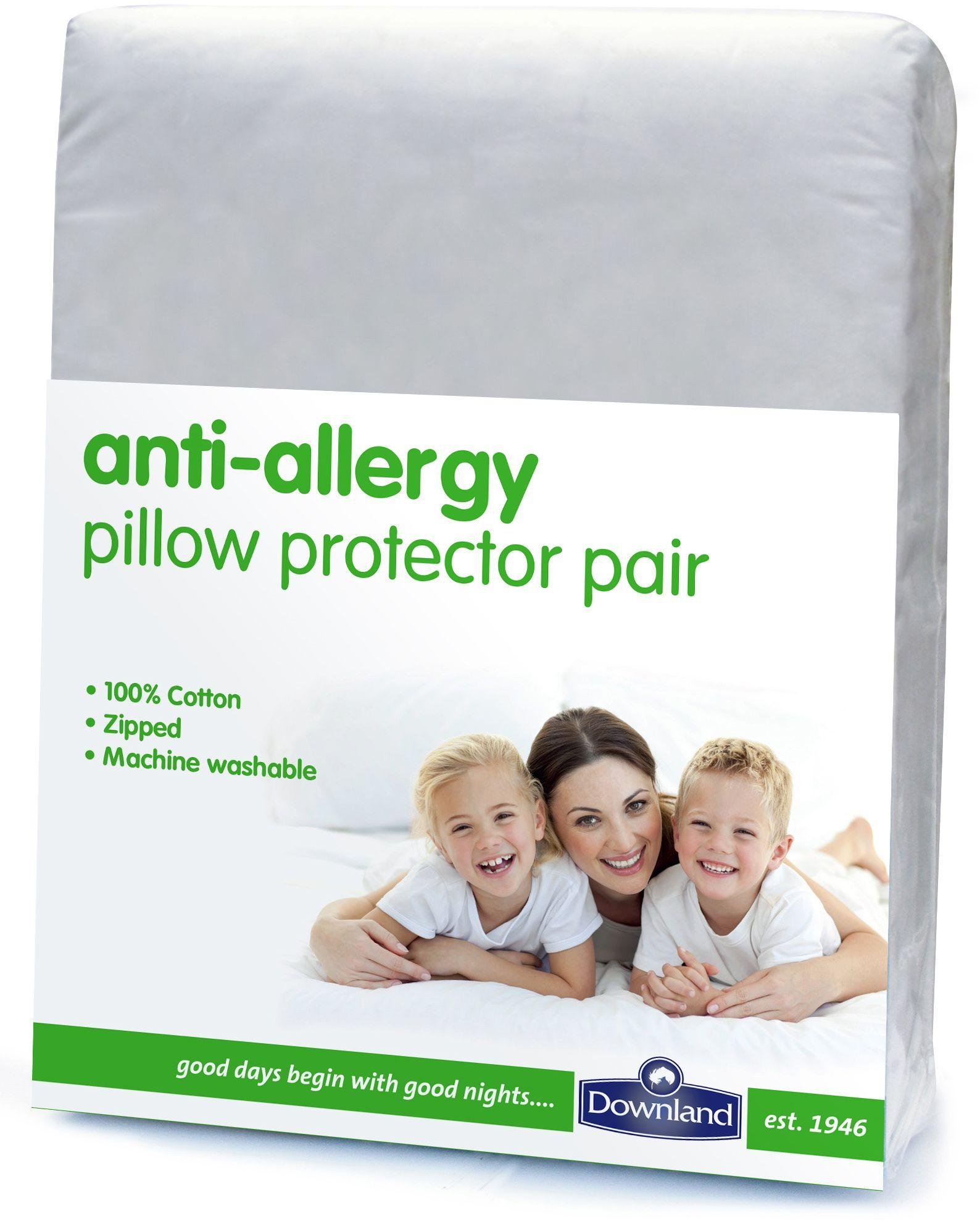 Downland Anti Allergy Pair of Pillow Protectors Review