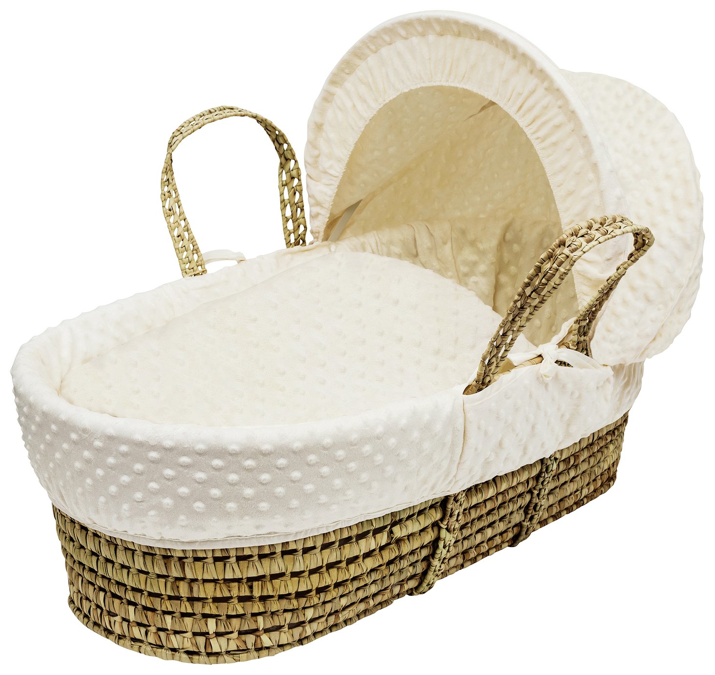 Kinder Valley Cream Dimple Moses Basket