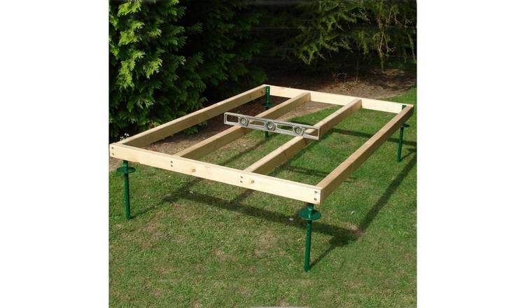 Buy Homewood Adjustable Wooden Shed Base - 6 x 4ft | Shed 