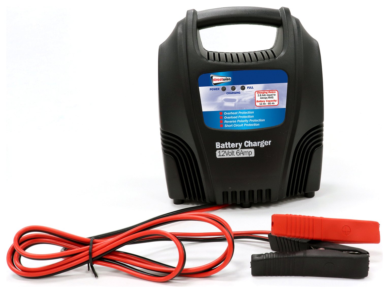 Streetwize 6 Amp 12V Compact Battery Charger. Reviews