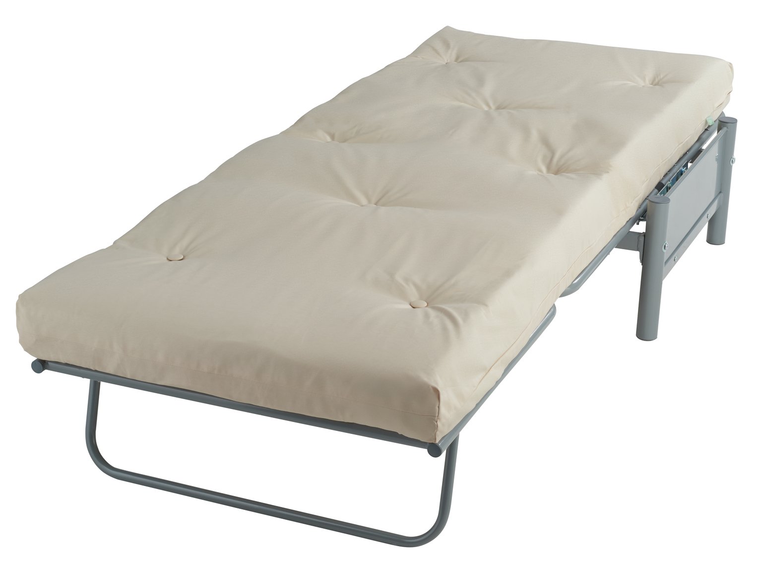 Argos Home Single Metal Futon Sofa Bed w/ Mattress Reviews